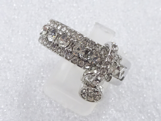 JAPANESE KIMONO / ANTIQUE CRYSTAL RING (SIZE 25.5)